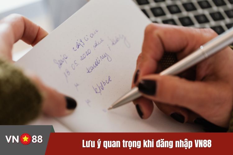 Lưu ý quan trọng khi đăng nhập VN88 thành công