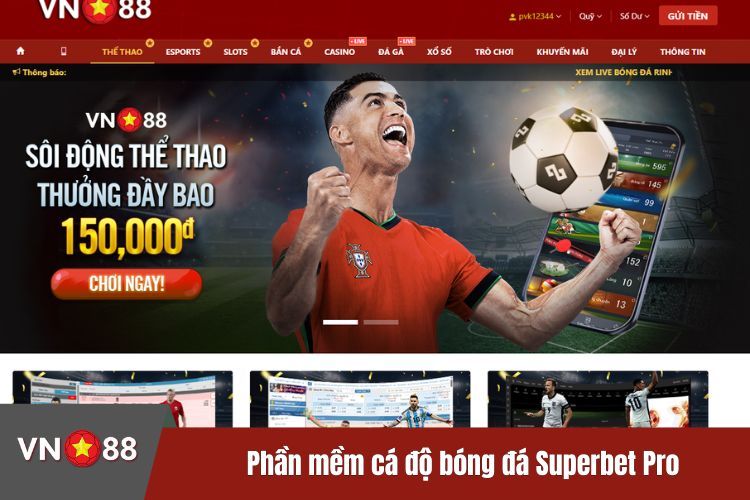 Phần mềm cá độ bóng đá Superbet Pro