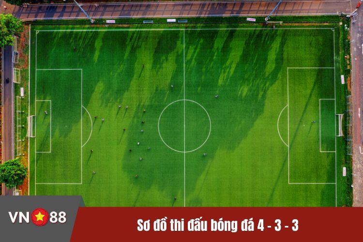 Sơ đồ thi đấu bóng đá 4 - 3 - 3