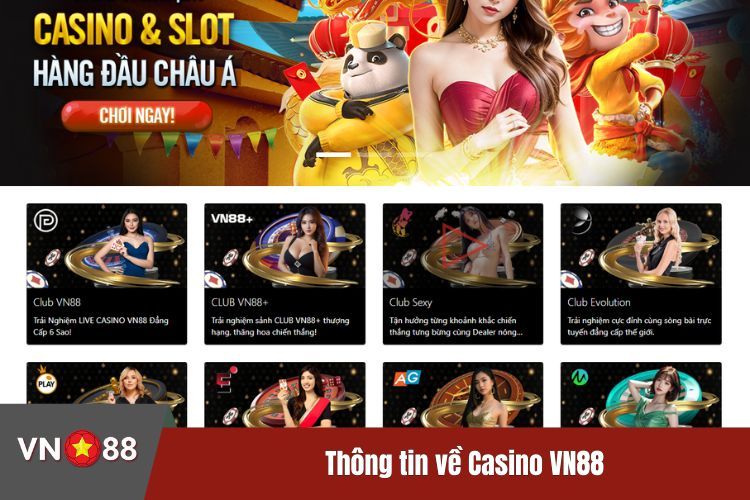 Thông tin về Casino VN88