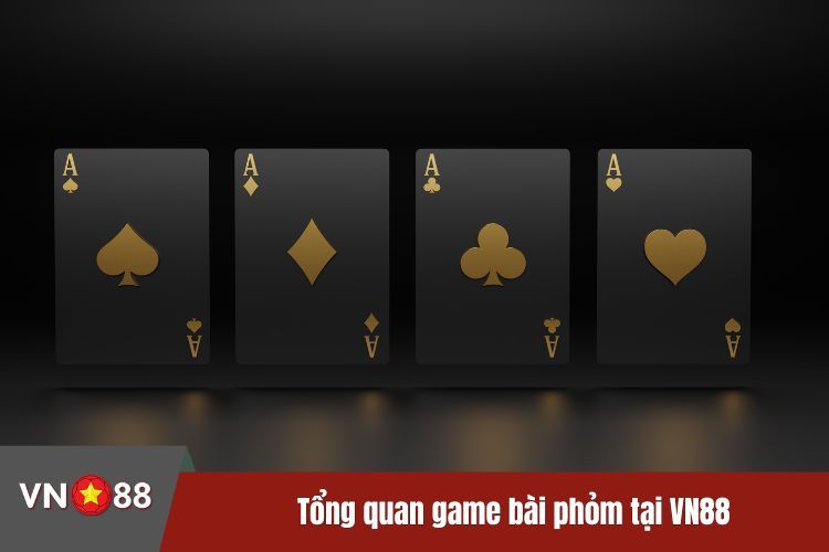 Tổng quan game bài phỏm tại VN88