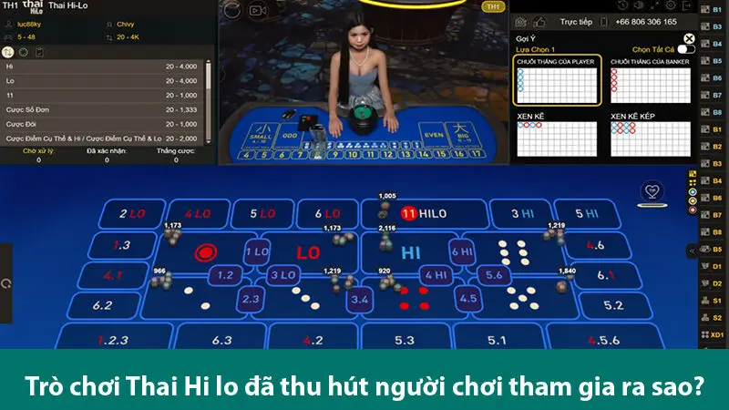 Trò chơi Thai Hi lo hấp dẫn đang chờ bạn chinh phục